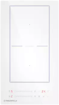 Индукционная варочная панель Maunfeld CVI292SWH 2 конфорки, белый (CVI292SWH)