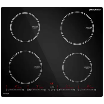 Индукционная варочная панель Maunfeld CVI594SBK, 4 конфорки, черный (КА-00022444)