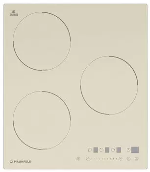 Индукционная варочная панель Maunfeld EVI.453-BG 3 конфорки, бежевый (EVI.453-BG)