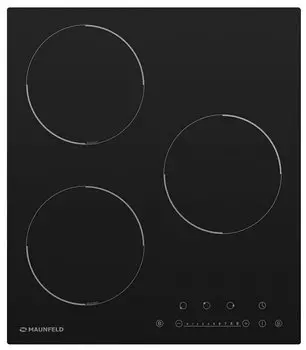 Индукционная варочная панель Maunfeld EVI.453-BK, 3 конфорки, черный (EVI.453-BK)
