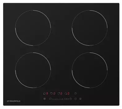 Индукционная варочная панель Maunfeld EVI.594F-BK 4 конфорки, черный (EVI.594F-BK)
