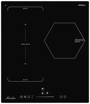 Индукционная варочная панель Monsher MHI 4515, 3 конфорки, черный (MHI 4515)
