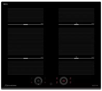 Индукционная варочная панель Schaub Lorenz SLK IY65W1 4 конфорки, черный (SLK IY65W1)