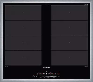 Индукционная варочная панель SIEMENS iQ700, 4 конфорки, черный (EX645FXC1E)