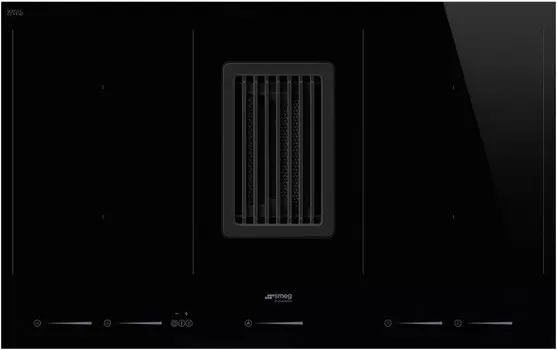 Индукционная варочная панель SMEG HOBD682D1 4 конфорки, черный (HOBD682D1)