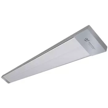 Инфракрасный обогреватель 1 кВт 10 м, 220В, потолочный, механическое управление, серебристый, Royal Clima Raggio RIH-R1000S