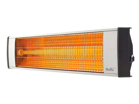 Инфракрасный обогреватель 3 кВт 30м, 230В, потолочный, механическое управление, термостат, серый, Ballu BIH-L-3.0
