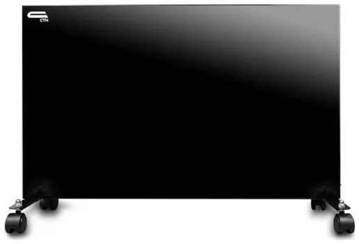 Инфракрасный обогреватель 500 Вт 10 м, 220В, напольный, механическое управление, термостат, черный, СТН НЭБ-М-НСт0,5(эЧ) (НЭБ-М-НСт0,5(эЧ))