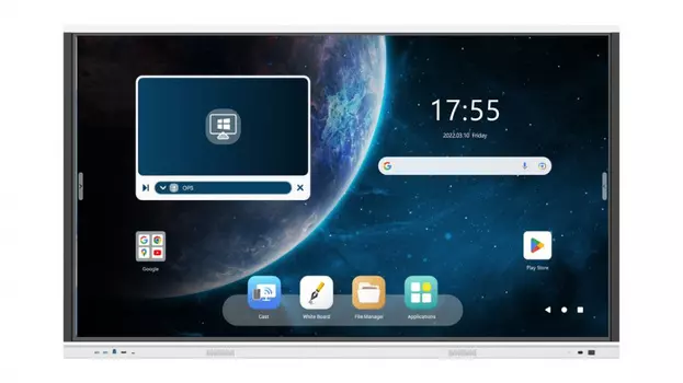 Интерактивная панель 75" EXELL EXID-752SC Touch, 4K, 3840x2160, 450кд/м2, 8 мс, Rj-45, WiFi, HDMI, VGA, USB, белый/черный (EXID-752SC)