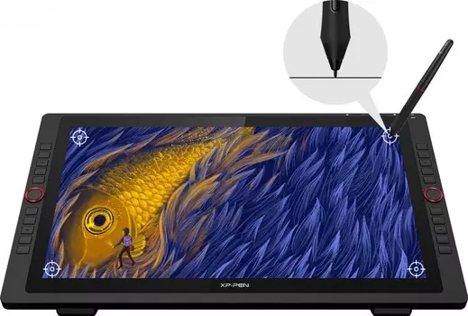 интерактивный дисплей XP-Pen Artist 22R Pro, 1920x1080, 476.064х267.786, 5080 lpi, Интерфейс, черный (ARTIST22RPRO)