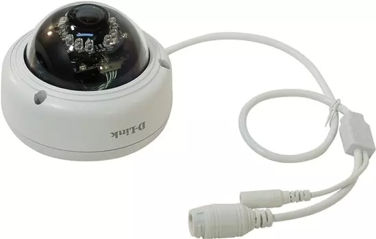 IP-камера D-Link DCS-4602EV/UPA 2.8мм, уличная, купольная, 2Мпикс, CMOS, до 1920x1080, до 30кадров/с, ИК подсветка 20м, -40 °C/+50 °C, белый