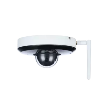 IP-камера DAHUA 2.8мм - 12мм, купольная, поворотная, 4Мпикс, CMOS, до 2560x1440, до 25кадров/с, ИК подсветка 15м, Wi-Fi, -30 °C/+60 °C, белый (DH-SD1A404XB-GNR-W)