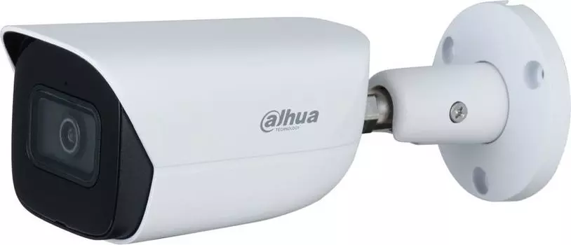 IP-камера DAHUA 3.6мм, уличная, корпусная, 2Мпикс, CMOS, до 1920x1080, до 30кадров/с, ИК подсветка 50м, POE, -40 °C/+60 °C, белый (DH-IPC-HFW3241EP-SA-0360B)