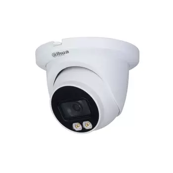 IP-камера DAHUA DH-IPC-HDW3249TMP-AS-LED-0360B 3.6мм, уличная, купольная, 2Мпикс, CMOS, до 1920x1080, до 30кадров/с, POE, -40 °C/+60 °C, белый (DH-IPC-HDW3249TMP-AS-LED-0360B)