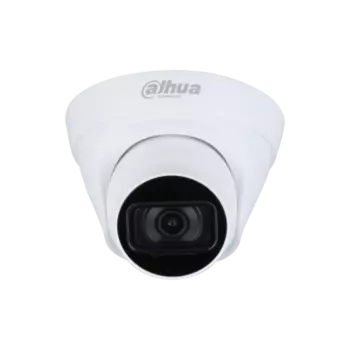 IP-камера DAHUA IPC-HDW1230T1P-0280B-S5 2.8 мм, уличная, купольная, 2Мпикс, CMOS, до 1920x1080, до 30 кадров/с, ИК подсветка 30м, POE, -40 °C/+60 °C, белый (DH-IPC-HDW1230T1P-0280B-S5)