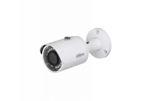 IP-камера DAHUA IPC-HFW1230SP-0280B-S5 2.8 мм, уличная, корпусная, 2Мпикс, CMOS, до 1920x1080, до 25 кадров/с, ИК подсветка 30м, POE, -40 °C/+60 °C, белый (DH-IPC-HFW1230SP-0280B-S5)