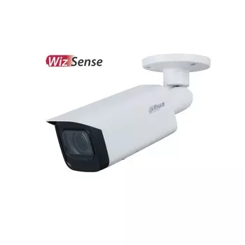 IP-камера DAHUA WizSense 2.7 мм - 13.5 мм, уличная, корпусная, 8Мпикс, CMOS, до 3840x2160, до 25 кадров/с, ИК подсветка 60м, POE, -30 °C/+60 °C, белый (DH-IPC-HFW3841TP-ZAS-S2)