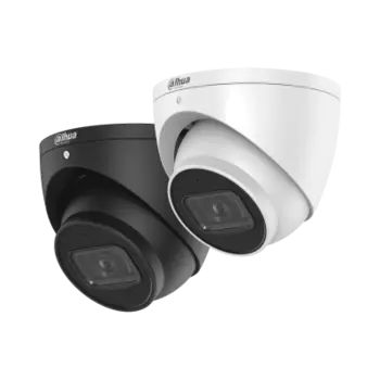 IP-камера DAHUA WizSense IPC-HDW3441EM-S-S2 2.8 мм, уличная, купольная, 4 Мпикс, CMOS, до 2688x1520, до 25 кадров/с, ИК подсветка 50м, POE, -40 °C/+60 °C, белый/черный (DH-IPC-HDW3441EMP-S-0280B-S2)