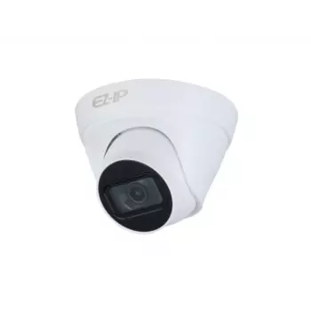 IP-камера EZ-IP 3.6мм, уличная, купольная, 4Мпикс, CMOS, до 2688x1520, до 20кадров/с, ИК подсветка 30м, POE, -40 °C/+55 °C, белый (EZ-IPC-T1B41P-0360B)