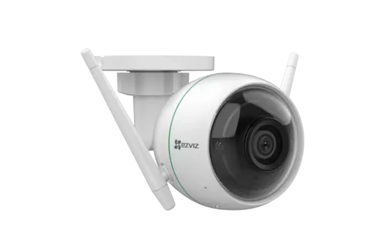 IP-камера EZVIZ C3WN 2.8мм, уличная, корпусная, 2Мпикс, CMOS, до 1920x1080, до 30кадров/с, ИК подсветка 30м, Wi-Fi, -30 °C/+60 °C, белый (CS-CV310-A0-1C2WFR-2.8MM)