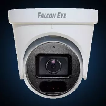 IP-камера Falcon Eye FE-ID4-30 2.8 мм, уличная, купольная, 4Мпикс, CMOS, до 2560x1440, до 20 кадров/с, ИК подсветка 30м, POE, -40 °C/+60 °C, белый (FE-ID4-30)