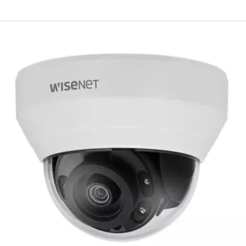 IP-камера Hanwha Techwin LND-6012R 2.8мм, купольная, 2Мпикс, CMOS, до 1920x1080, до 30кадров/с, ИК подсветка 20м, POE, -10 °C/+55 °C, белый (LND-6012R/VEX)