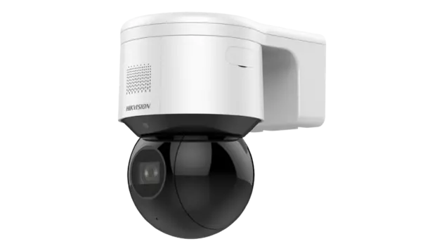 IP-камера HikVision 2.8 мм - 12 мм, уличная, купольная, поворотная, 4Мпикс, CMOS, до 2560x1440, до 25 кадров/с, ИК подсветка 50м, POE, -30 °C/+65 °C, белый (DS-2DE3A404IWG-E)