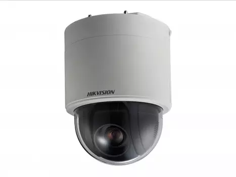 IP-камера HikVision 4.5 мм - 14.4 см, уличная, купольная, поворотная, 2Мпикс, CMOS, до 1920x1080, до 50 кадров/с, POE, -40 °C/+65 °C, белый (DS-2DF5232X-AE3)