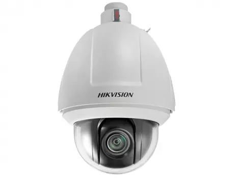 IP-камера HikVision 4.8 мм - 120 мм, уличная, купольная, поворотная, 2 Мпикс, CMOS, до 1920x1080, до 50 кадров/с, POE, -40 °C/+70 °C, белый (DS-2DF5225X-AEL(T5))