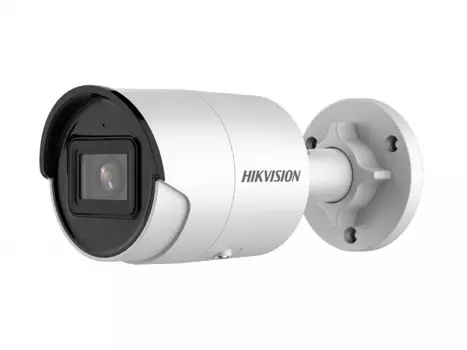 IP-камера HikVision DS-2CD2083G2-IU 4мм - 4мм, уличная, корпусная, 8Мпикс, CMOS, до 3840x2160, до 20кадров/с, ИК подсветка 40м, POE, -40 °C/+60 °C, белый (DS-2CD2083G2-IU(4MM))
