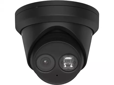 IP-камера HikVision DS-2CD2383G2-IU 2.8мм, уличная, купольная, 8Мпикс, CMOS, до 3840x2160, до 20 кадров/с, ИК подсветка 30м, POE, -30 °C/+60 °C, черный (DS-2CD2383G2-IU(BLACK)(2.8MM))