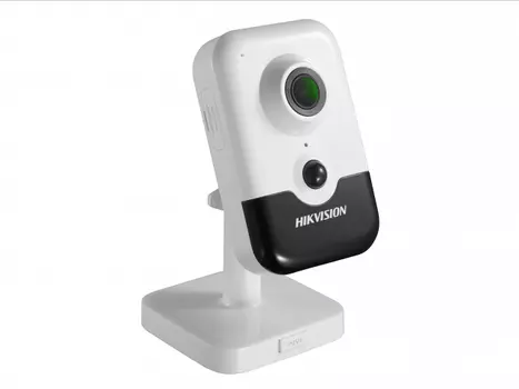 IP-камера HikVision DS-2CD2443G2-I 4мм, настольная, 4Мпикс, CMOS, до 2688x1520, до 25кадров/с, ИК подсветка 10м, POE, -10 °C/+40 °C, белый/черный (DS-2CD2443G2-I(4MM))