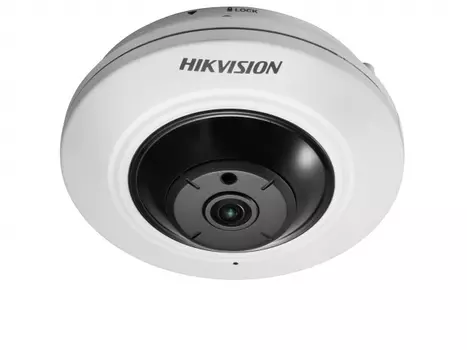 IP-камера HikVision DS-2CD2955FWD-I 1.05мм, купольная, 5Мпикс, CMOS, до 25601920, до 25кадров/с, ИК подсветка 8м, POE, -10 °C/+50 °C (DS-2CD2955FWD-I1.05MM)