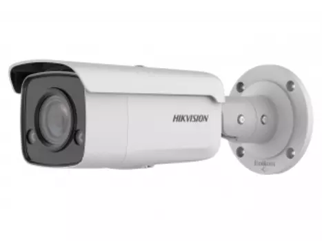 IP-камера HikVision DS-2CD2T87G2-L(C) 2.8 мм, корпусная, 8Мпикс, CMOS, до 3840x2160, до 25 кадров/с, ИК подсветка 60м, POE, -40 °C/+60 °C, белый (DS-2CD2T87G2-L(2.8MM)(C))
