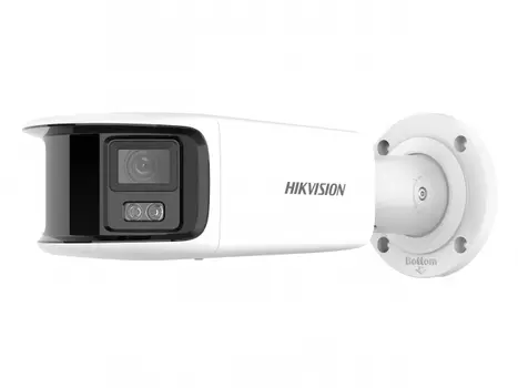 IP-камера HikVision DS-2CD2T87G2P-LSU/SL(C) 4мм, уличная, корпусная, 8Мпикс, CMOS, до 5120x1440, до 20 кадров/с, ИК подсветка 40м, POE, -40 °C/+60 °C, белый (DS-2CD2T87G2P-LSU/SL(4MM)(C))