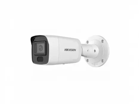 IP-камера HikVision DS-2CD3086G2-IS 4 мм, уличная, корпусная, 8 Мпикс, CMOS, до 38402160, до 25 кадров/с, ИК подсветка 40м, POE, -40 °C/+60 °C, белый (DS-2CD3086G2-IS (4mm) (C))