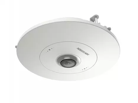 IP-камера HikVision DS-2CD6365G0E-S/RC 1.27мм - 1.27мм, купольная, 6Мпикс, CMOS, до 3072x2048, до 30кадров/с, ИК подсветка 15м, POE, -10 °C/+40 °C, белый (DS-2CD6365G0E-S/RC(1.27MM))
