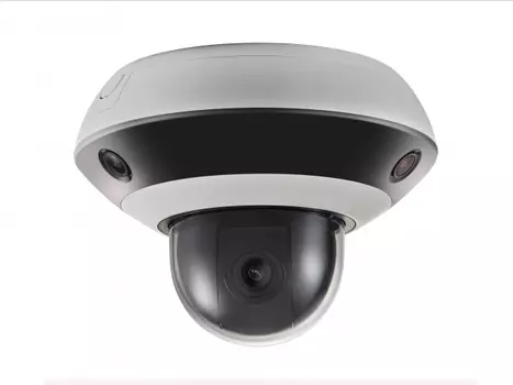 IP-камера HikVision PanoVu DS-2PT3326IZ-DE3 2.8мм - 12мм, купольная, поворотная, 2Мпикс, CMOS, до 1920x1080, до 25кадров/с, ИК подсветка 10м, POE, -10 °C/+50 °C (DS-2PT3326IZ-DE3-2.8-12MM)