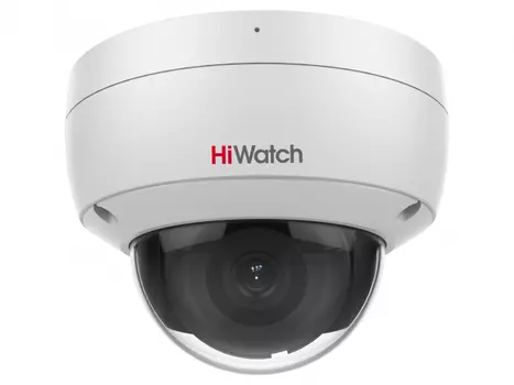 IP-камера HiWatch DS-I652M(B) 2.8мм, уличная, купольная, 6Мпикс, CMOS, до 3200x1800, до 20кадров/с, ИК подсветка 30м, POE, -40 °C/+60 °C, белый (DS-I652M(B)(2.8mm))