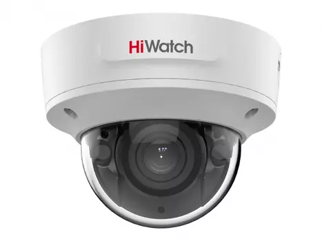 IP-камера HiWatch IPC-D642-G2/ZS 2.8мм - 12мм, уличная, купольная, 4Мпикс, CMOS, до 2688x1520, до 25кадров/с, ИК подсветка 40м, POE, -40 °C/+60 °C, белый