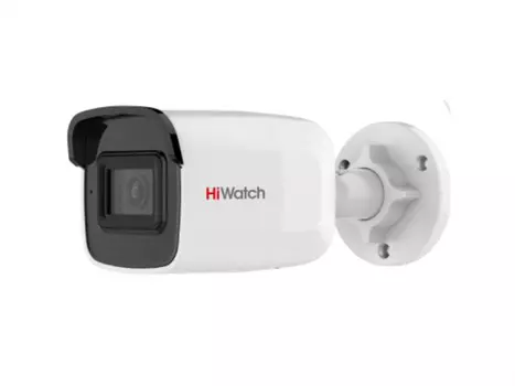 IP-камера HiWatch Value 2.8мм, уличная, корпусная, 6Мпикс, CMOS, до 3200x1800, до 20кадров/с, ИК подсветка 30м, POE, -40 °C/+60 °C, белый (DS-I650M(B)(2.8MM))
