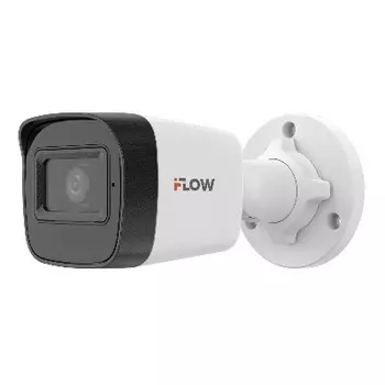 IP-камера iFlow F-IC-1121M 2.8 мм, уличная, корпусная, 2 Мпикс, CMOS, до 1920x1080, до 25 кадров/с, ИК подсветка 30м, POE, -40 °C/+60 °C, белый (311328939)