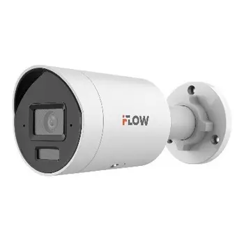 IP-камера iFlow F-IC-2122C2M 6 мм, уличная, корпусная, 2 Мпикс, CMOS, до 1920x1080, до 25 кадров/с, LED/ИК подсветка 40м, POE, -40 °C/+60 °C, белый (311329190)