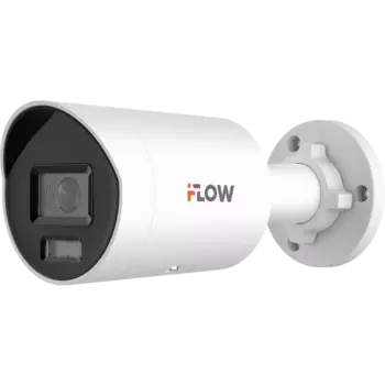 IP-камера iFlow F-IC-2146CM 4 мм, уличная, цилиндрическая, 4 Мпикс, CMOS, до 2688x1520, до 25 кадров/с, LED/ИК подсветка 40м, POE, -40 °C/+60 °C, белый (F-IC-2146CM(4mm))