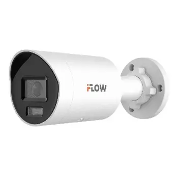 IP-камера iFlow F-IC-2186CM 4 мм, уличная, корпусная, 8 Мпикс, CMOS, до 38402160, до 25 кадров/с, LED/ИК подсветка 40м, POE, -40 °C/+60 °C, белый (311329561)