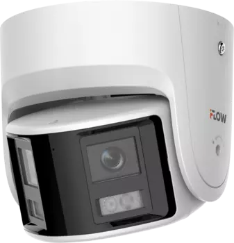 IP-камера iFlow F-IC-2344PCMS 2.8 мм, уличная, купольная, 5 Мпикс, CMOS, до 3040x1368, до 25 кадров/с, ИК подсветка 30м, белый (F-IC-2344PCMS)