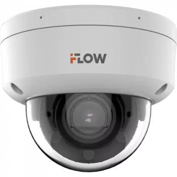 IP-камера iFlow F-IC-2742C2MSZ4 2.8 мм - 12 мм, уличная, купольная, 4 Мпикс, CMOS, до 2688x1520, до 25 кадров/с, LED/ИК подсветка 40м, POE, -40 °C/+60 °C, белый (F-IC-2742C2MSZ4)
