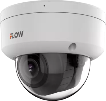 IP-камера iFlow F-IC-2782C2MSZ4 2.8 мм - 12 мм, уличная, купольная, 8 Мпикс, CMOS, до 2688x1520, до 25 кадров/с, LED/ИК подсветка 40м, POE, -40 °C/+60 °C (311329199)
