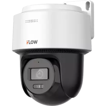 IP-камера iFlow F-IP-1422CI 2.8 мм, купольная, поворотная, 2 Мпикс, CMOS, до 1920x1080, до 25 кадров/с, LED/ИК подсветка 30м, POE, белый (F-IP-1422CI)