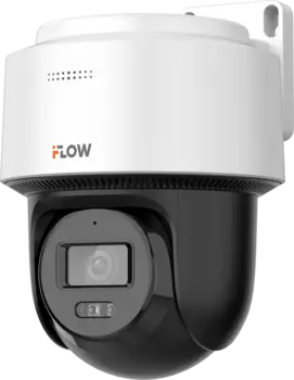 IP-камера iFlow F-IP-1442CI 2.8 мм, уличная, купольная, 4 Мпикс, CMOS, до 2560x1440, до 20 кадров/с, ИК подсветка 30м, POE, -30 °C/+50 °C, белый (327001958)